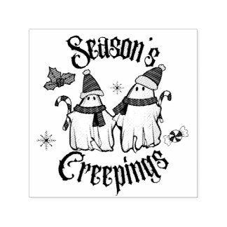 Seasons Creepings Self-Inking Briefmarke Permastempel