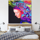 Seasons deines Geistes Leinwanddruck (Insitu (Schlafzimmer))