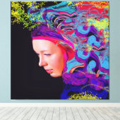 Seasons deines Geistes Leinwanddruck (Insitu (Holzboden))