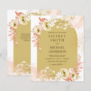 Seasons Fall Earthen Mix Boho Floral Wedding