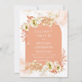 Seasons Fall Earthen Mix Boho Floral Wedding (Vorderseite)