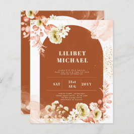 Seasons Fall Earthen Mix Boho Floral Wedding