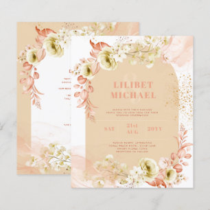 Seasons Fall Earthen Mix Boho Floral Wedding