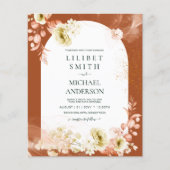 Seasons Fall Earthen Mix Boho Floral Wedding (Vorderseite)