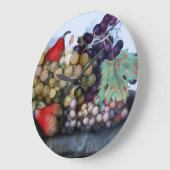 SEASON'S FRUITS ,GRAPES , PEARS, GRAPE VINES GROßE WANDUHR (Winkel)
