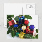 Seasons Geschenke Postkarte (Vorne/Hinten)