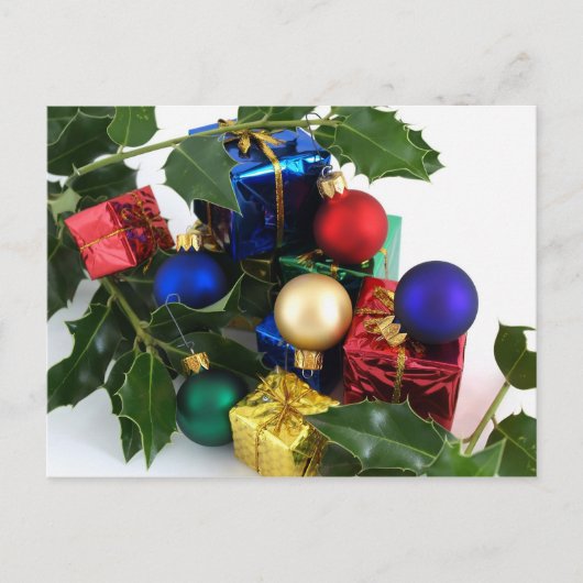 Seasons Geschenke Postkarte (Vorderseite)