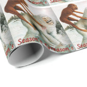 Seasons Ggründe Meme Geschenkpapier (Rolleneckpunkt)