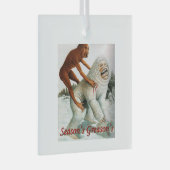 Seasons Ggründe Meme Ornament Aus Glas (Vorderseite Rechts)