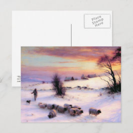 Season's Greetings. Fine Art Christmas Postcards Feiertagspostkarte