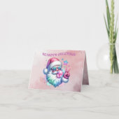 SEASON'S GREETINGS Folded Holiday Card Feiertagskarte (Vorderseite)