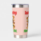 Season's Greetings From My Last Nerve Thermobecher (Rechts)