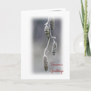 Season's Greetings Holiday Card Feiertagskarte