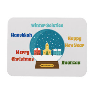 Season's Greetings Magnet