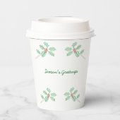 Season's Greetings  Paper Cup Pappbecher (Rückseite)
