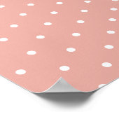 Season's Greetings Polka Dot Poster (Ecke)