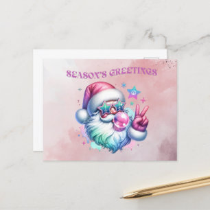 SEASON'S GREETINGS Postcard Feiertagspostkarte
