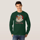 Season's Greetings - Winter Santa T-Shirt (Vorne ganz)