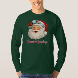 Season's Greetings - Winter Santa T-Shirt