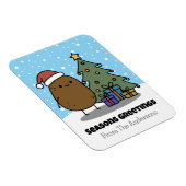 Seasons Greetings With A Potato Magnet (Rechte Seite)