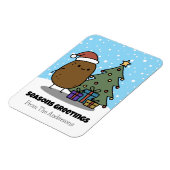 Seasons Greetings With A Potato Magnet (Linke Seite)