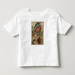Seasons GreetingsGirl in a Hood Kleinkind T-shirt