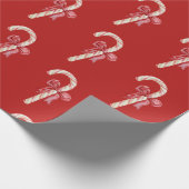 Seasons grüßt Weihnachten Weihnachten mit Kerzensc Geschenkpapier (Ecke)