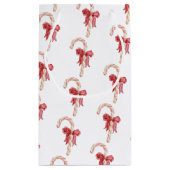 Seasons grüßt Weihnachten Weihnachten mit Kerzensc Kleine Geschenktüte (Rückseite)