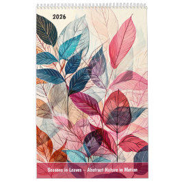 Seasons in Leaves – Abstract Nature in Motion Kalender
