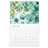 Seasons in Leaves – Abstract Nature in Motion Kalender (Jan 2026)