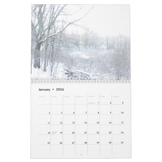 Seasons-Kalender Kalender (Jan 2026)