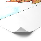 Seasons Meet Poster Print (Ecke)