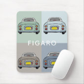 Seasons of Figaro Car Pattern Name Mousepad (Mit Mouse)