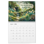 Seasons of Hope 2026 Inspirational Floral Wall Kalender (Mär 2026)