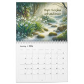 Seasons of Hope 2026 Inspirational Floral Wall Kalender (Jan 2026)