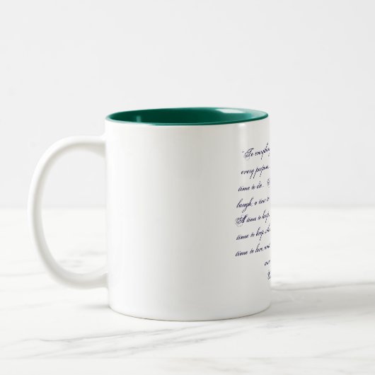 "Seasons of Life" Tasse (Links)
