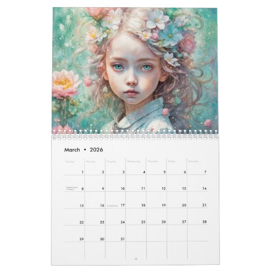 Seasons of the Soul – Art Calendar 2026 Kalender (Mär 2026)