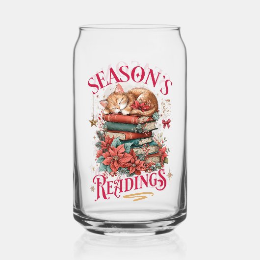 Season's Readings Cozy Kitten  Dosenglas (Vorderseite)