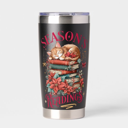 Season's Readings Cozy Kitten Thermobecher (Vorderseite)