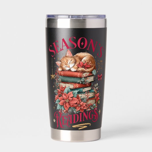Season's Readings Cozy Kitten Thermobecher (Rückseite)
