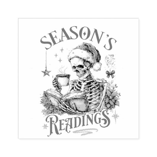Season's Readings  Gummistempel (Prägung)
