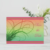 Seasons Save the Date einladen (Stehend Vorderseite)