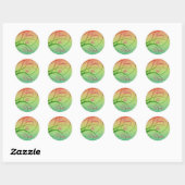 Seasons Save the Date Sticker (Blatt)