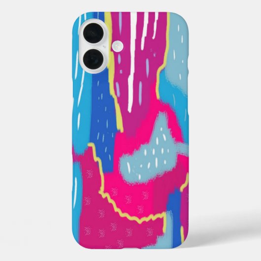 Seasons Scapes Abstrakt Case-Mate iPhone Hülle (Rückseite)