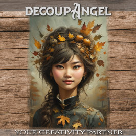 Seasons Schwestern - 3 von 4 - Fall - Entfärbung - Seidenpapier