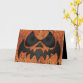 Seasons Screamings Halloween Pumpkin Karte (Gelbe Blume)