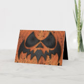Seasons Screamings Halloween Pumpkin Karte (Vorderseite)