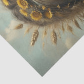 Seasons Sisters - 2 von 4 - Sommer - Decoupage - Seidenpapier (Detail)