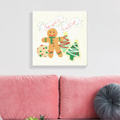 Seasons Sweetings | Lebkuchen Leinwanddruck (Insitu (Wohnzimmer))