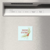 SeasonsGreetings Magnet (In Situ (Geschirrspüler))